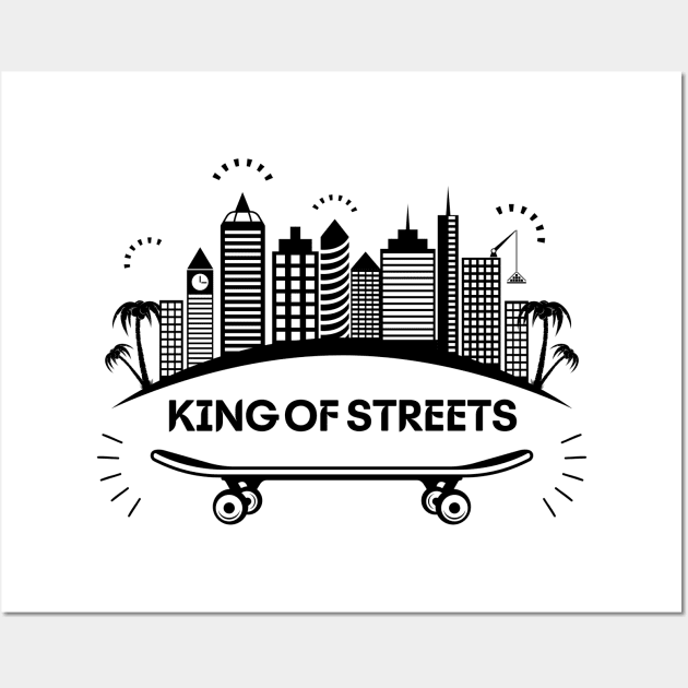 King Of Streets Wall Art by naeshaassociates@gmail.com